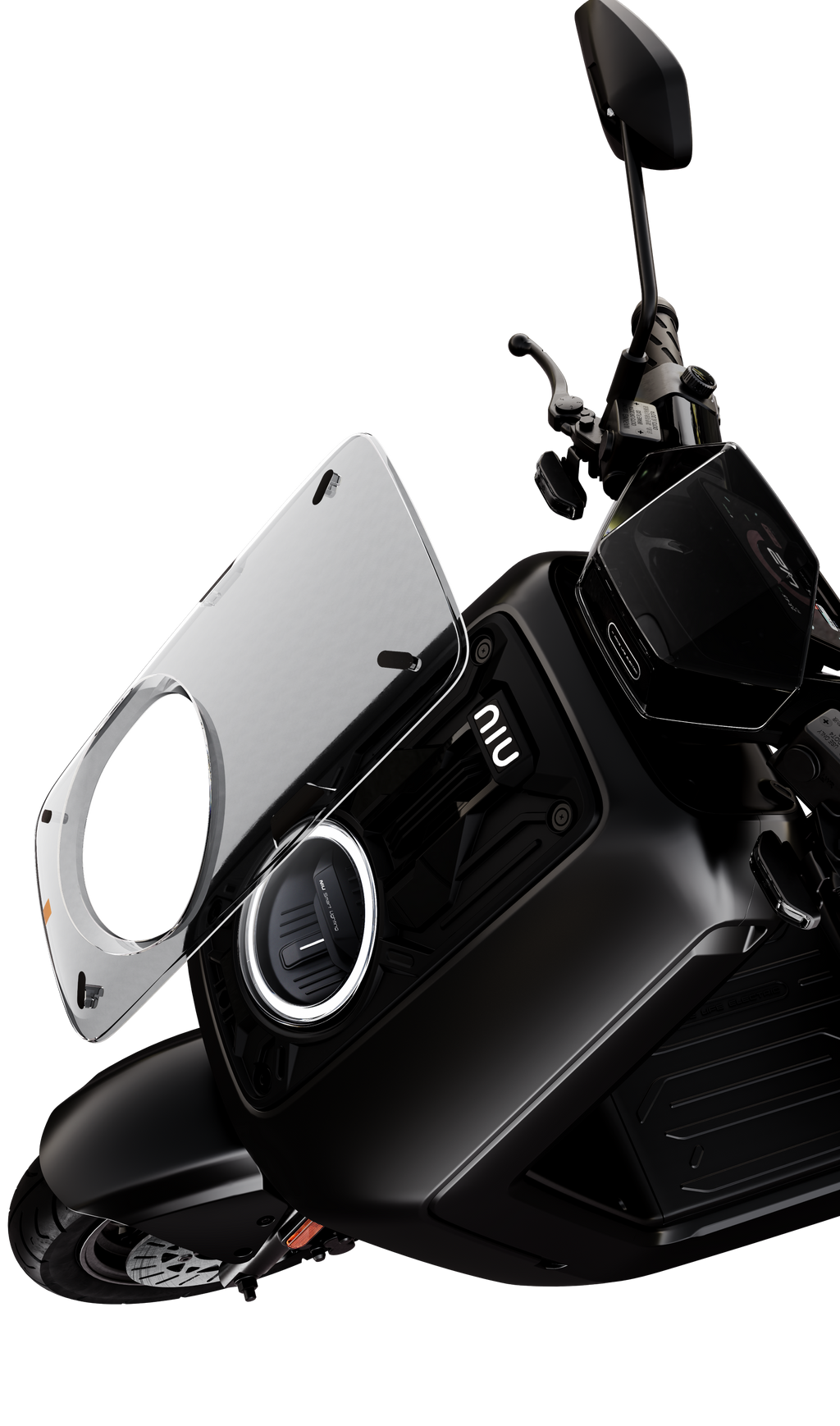 NIU NQiX 150 (Modell 2025) Elektroroller E-Scooter Motorroller 45 km/h | Navigation | Heckradar